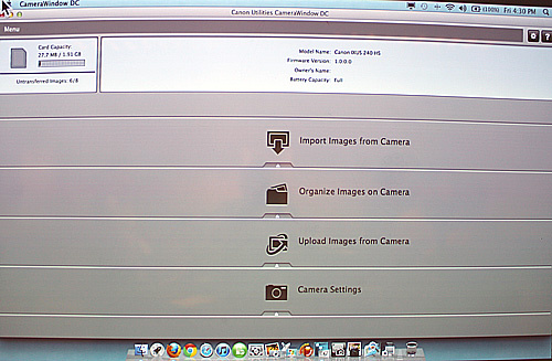 Canon camerawindow dc 8.10.11 for mac os x lion